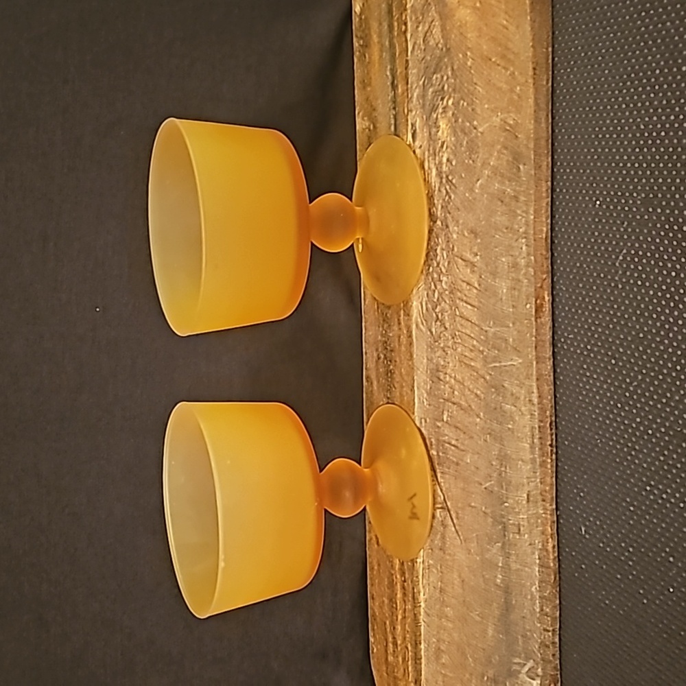 Orange Frosted Dessert Cups